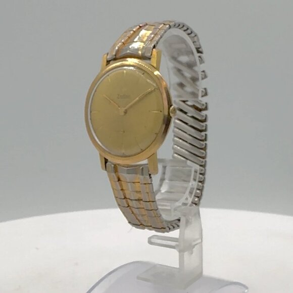 Vintage 34mm Zodiac 815 Sub Seconds Men's Mechanical Wristwatch 330 Swiss